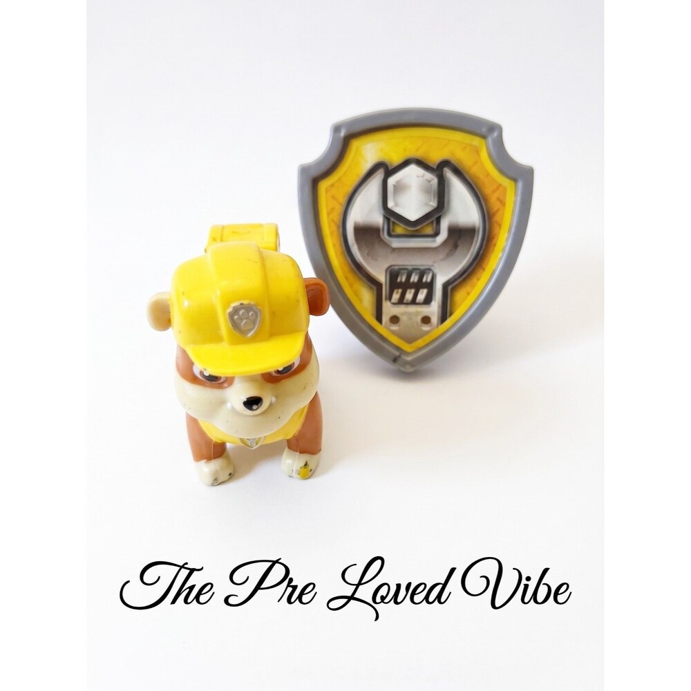 Paw Patrol Action Pack Pup & Badge, Rubble